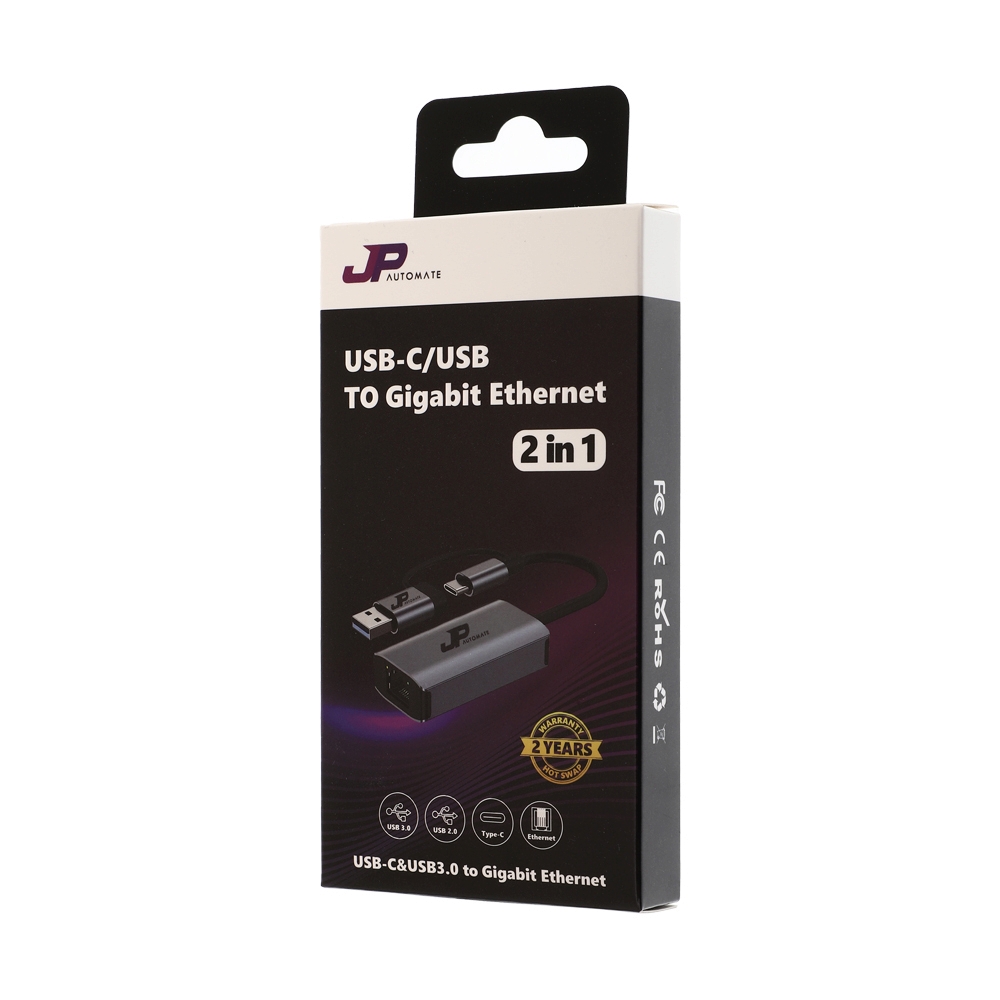 Converter Type-C+USB TO LAN JP (JPUCRJ)