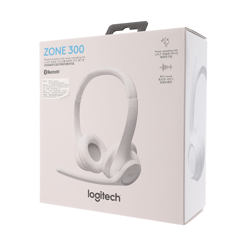 Headset LOGITECH ZONE300 White