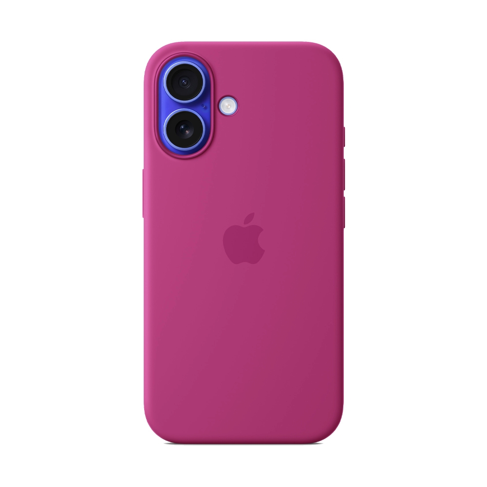 Apple Case iPhone 16 Silicone with MagSafe - Fuchsia (MYY53FE/A)