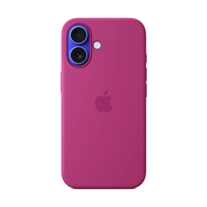 Apple Case iPhone 16 Silicone with MagSafe - Fuchsia (MYY53FE/A)