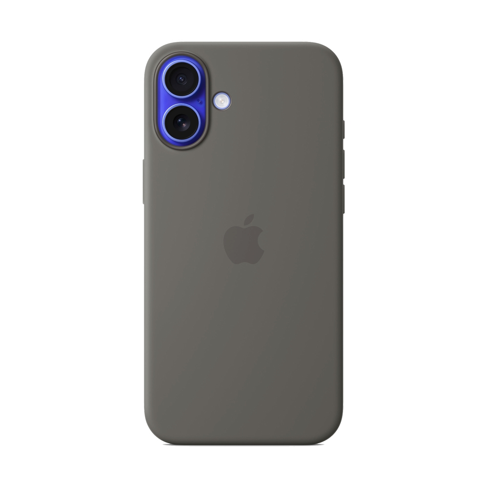 Apple Case iPhone 16 Plus Silicone with MagSafe - Stone Gray (MYYC3FE/A)
