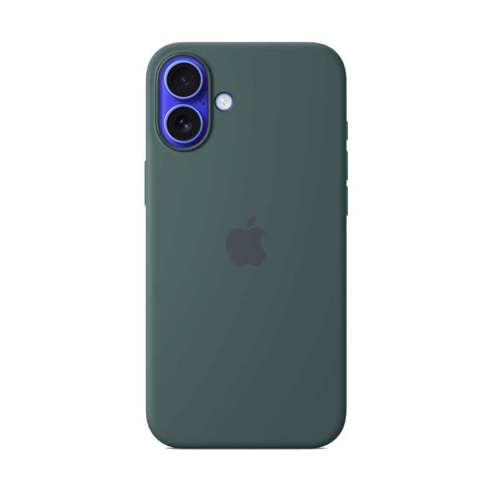 Apple Case iPhone 16 Plus Silicone with MagSafe - Lake Green (MYYH3FE/A)