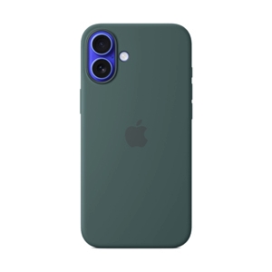 Apple Case iPhone 16 Plus Silicone with MagSafe - Lake Green (MYYH3FE/A)