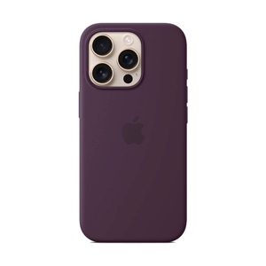Apple Case iPhone 16 Pro Silicone with MagSafe - Plum (MYYM3FE/A)