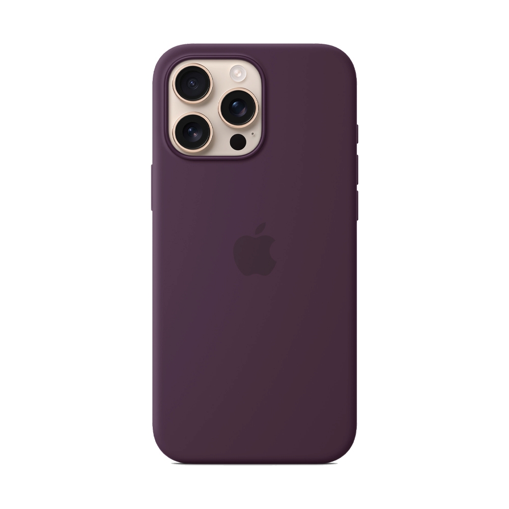 Apple Case iPhone 16 Pro Max Silicone with MagSafe - Plum (MYYW3FE/A)