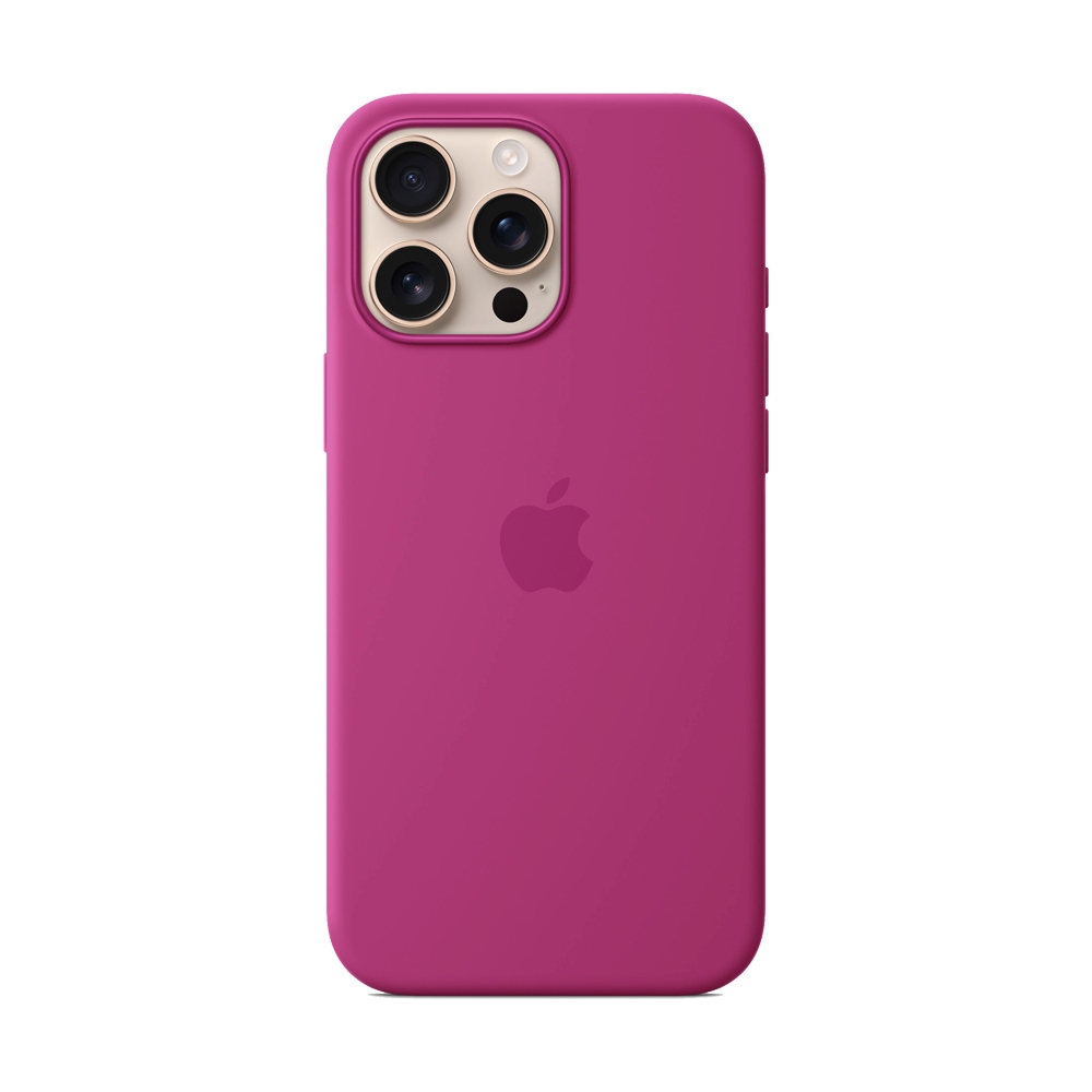 Apple Case iPhone 16 Pro Max Silicone with MagSafe - Fuchsia (MYYX3FE/A)