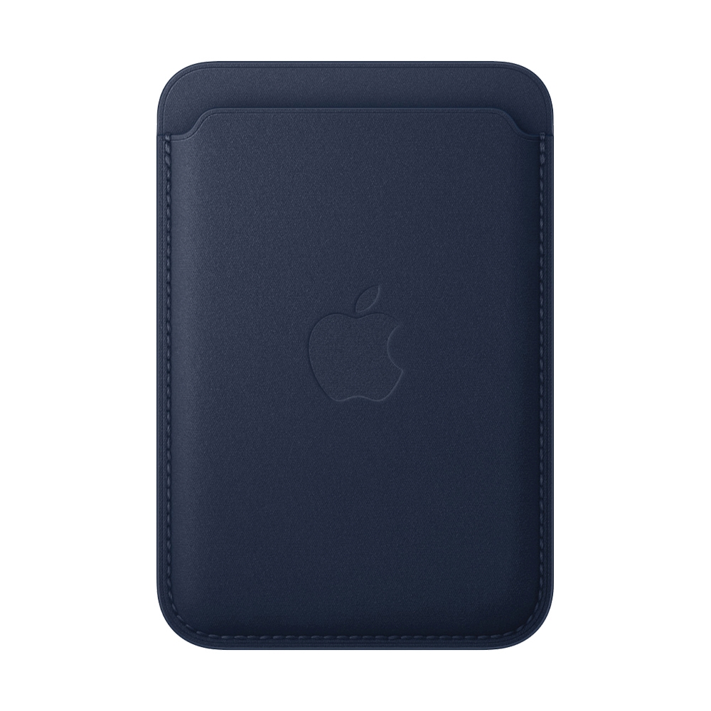 Apple iPhone FineWoven Wallet with MagSafe - Deep Blue (MA6X4FE/A)