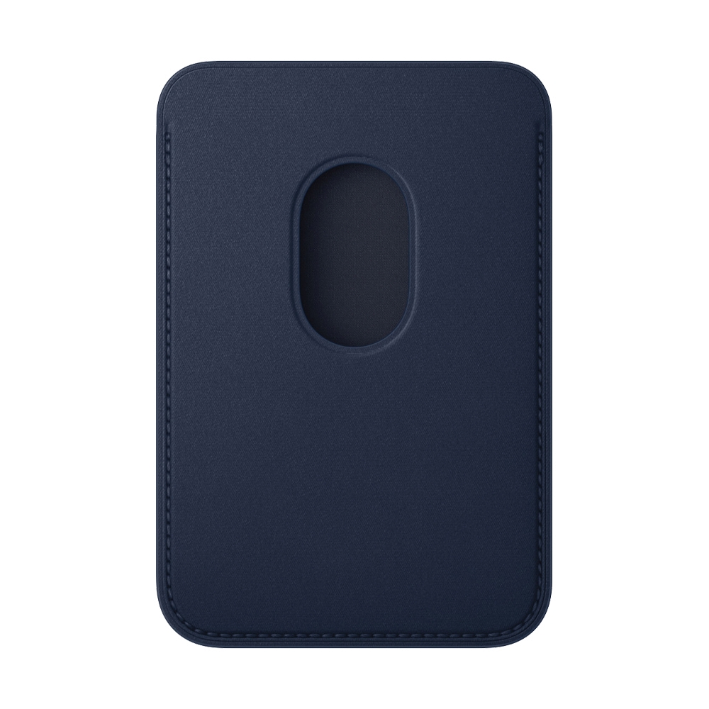 Apple iPhone FineWoven Wallet with MagSafe - Deep Blue (MA6X4FE/A)