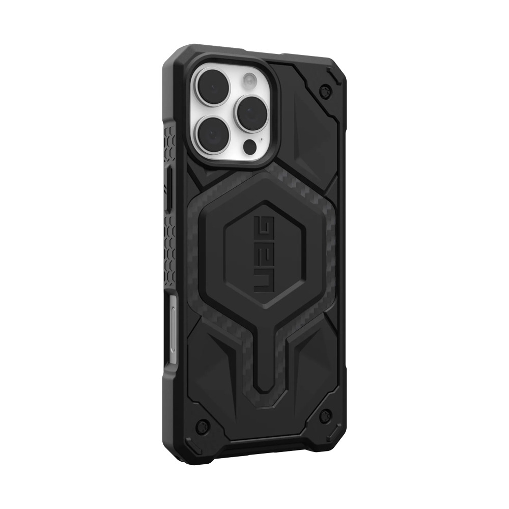 Case iPhone 16 Pro Max UAG Monarch - Carbon Fiber