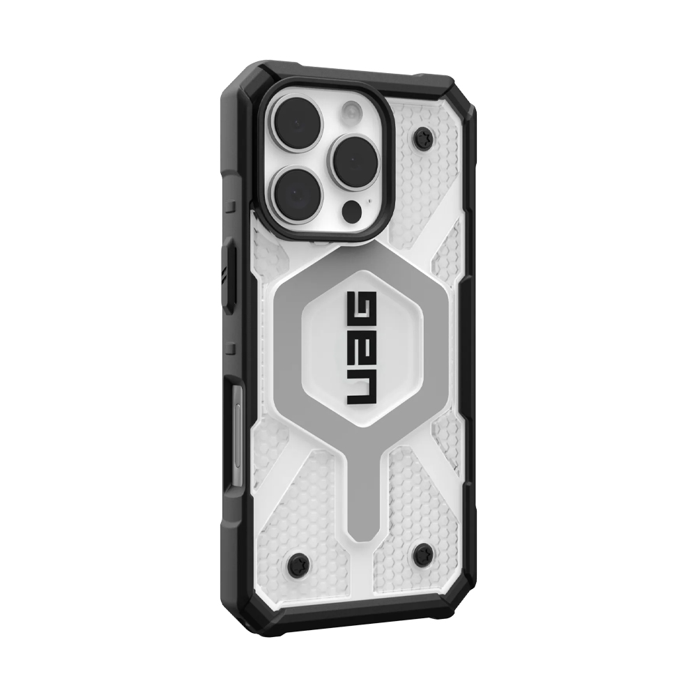 Case iPhone 16 Pro UAG Pathfinder Clear Magsafe - Ice