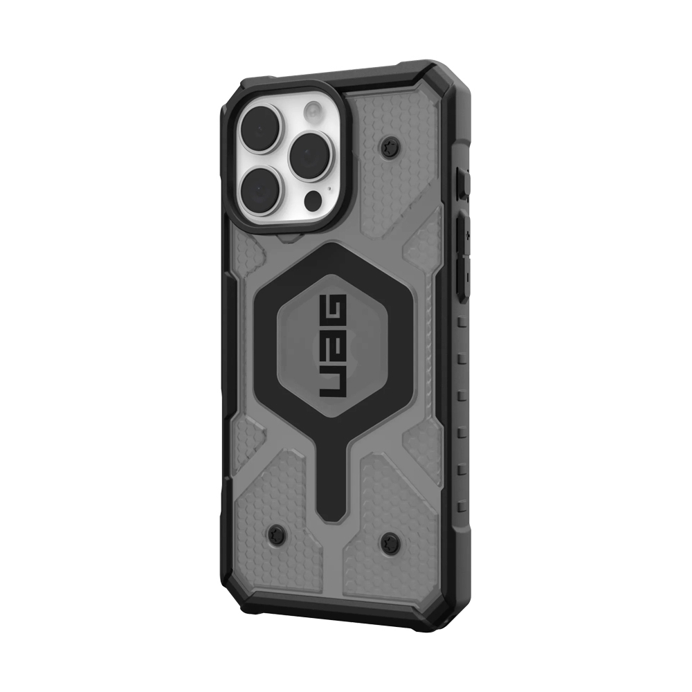 Case iPhone 16 Pro Max UAG Pathfinder Clear Magsafe - Ash