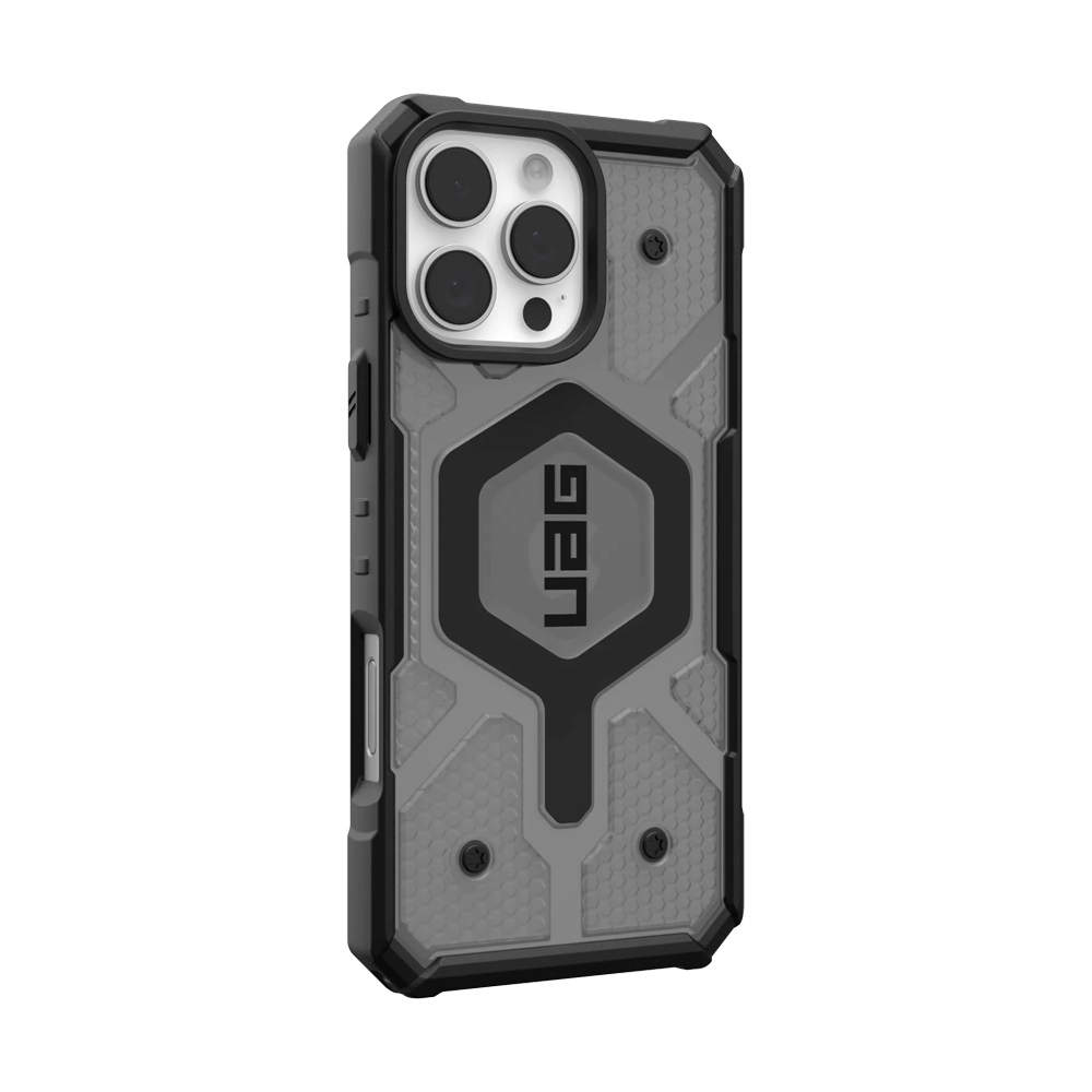 Case iPhone 16 Pro Max UAG Pathfinder Clear Magsafe - Ash