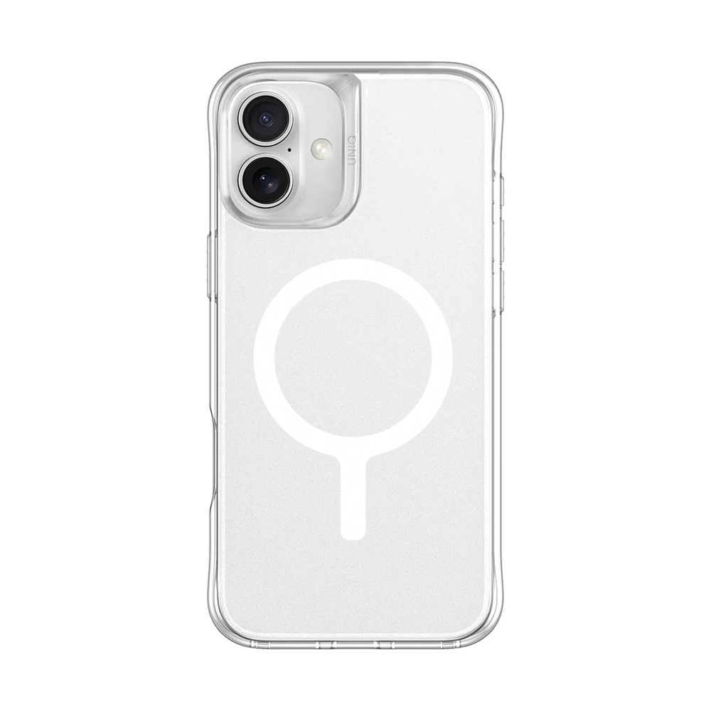 Case iPhone 16 Plus UNIQ Hybrid Magclick Charging Lifepro Xtreme Dove - Frost Clear