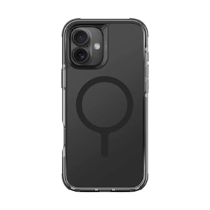 Case iPhone 16 Plus UNIQ Hybrid Magclick Charging Combat - Carbon Black