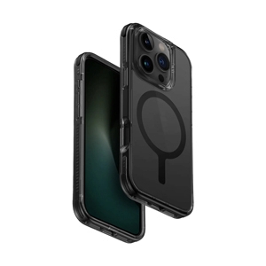 Case iPhone 16 Pro UNIQ Hybrid Magclick Charging Combat Carbon - Black