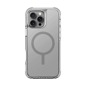 Case iPhone 16 Pro UNIQ Hybrid Magclick Charging Combat - Stone Grey