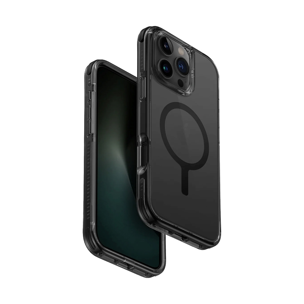 Case iPhone 16 Pro Max UNIQ Hybrid Magclick ComBat - Black