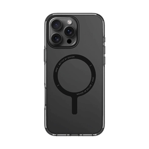 Case iPhone 16 Pro Max UNIQ Hybrid Magclick Charging Clario Smoke - Smoke