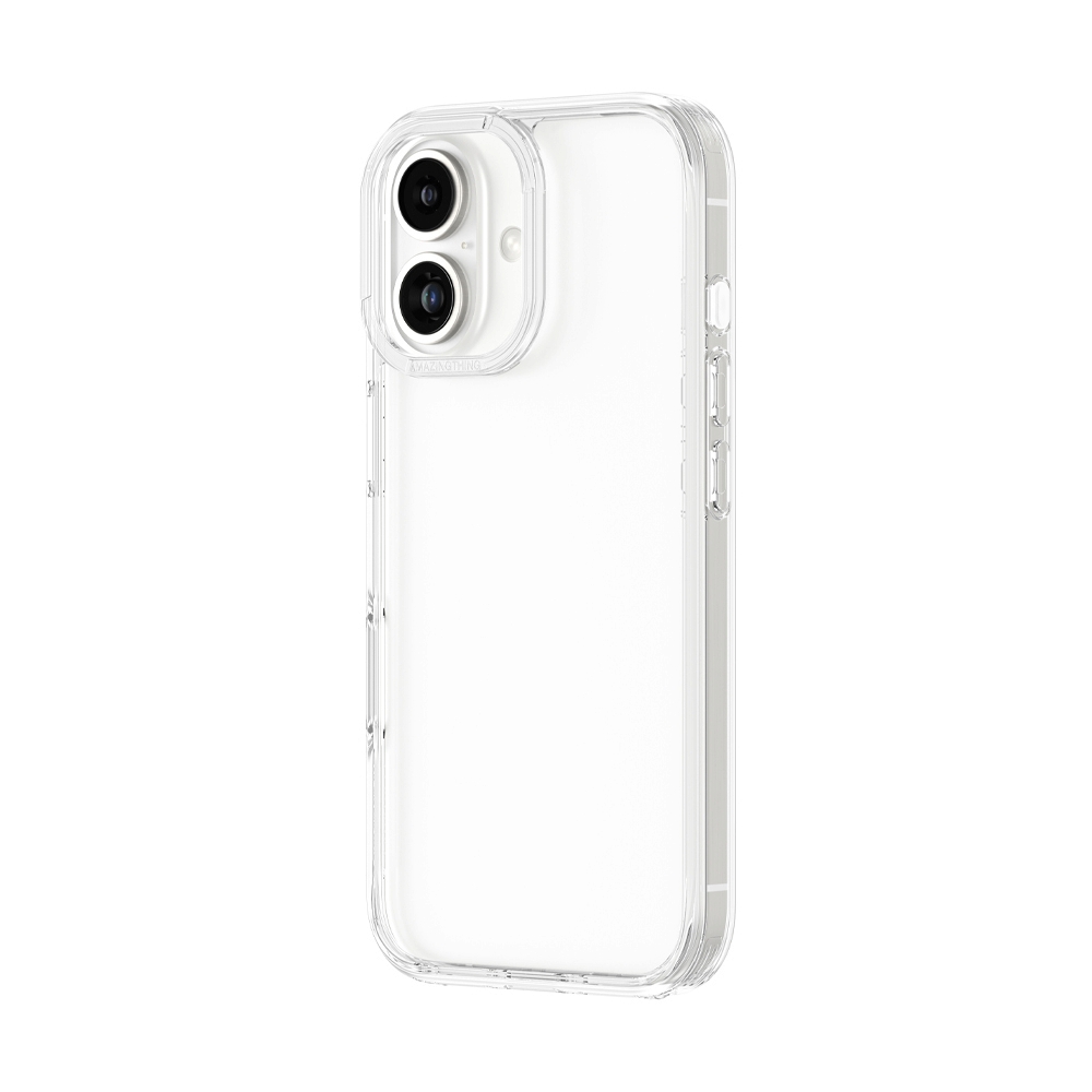 Case iPhone 16 Plus AMAZINGthing Minimal Drop proof case - Transparent