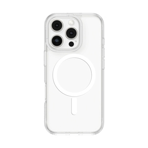 Case iPhone 16 Pro Max AMAZINGthing Minimal Magsafe Drop proof case - Transparent