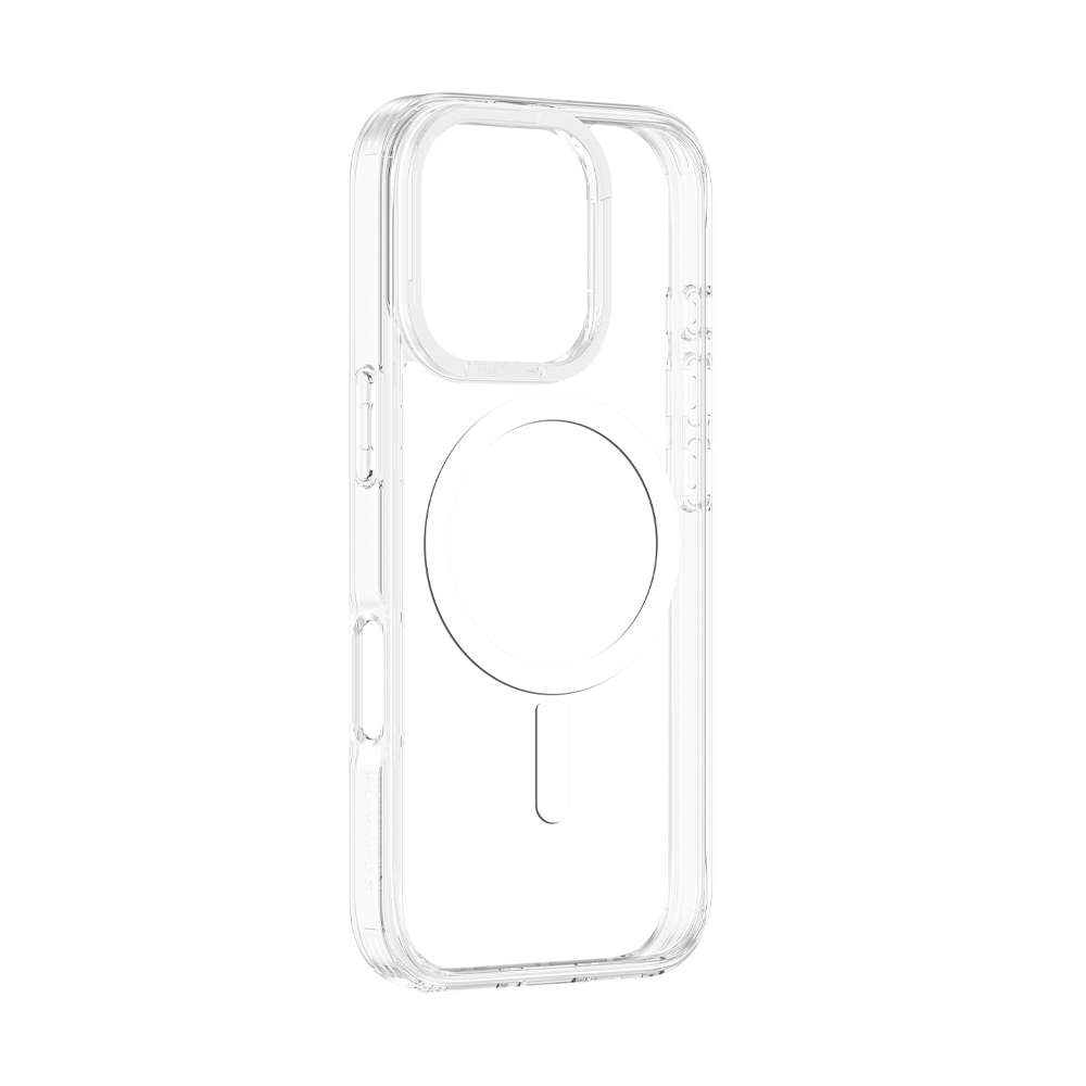 Case iPhone 16 Pro AMAZINGthing Minimal Magsafe Drop proof case - Transparent