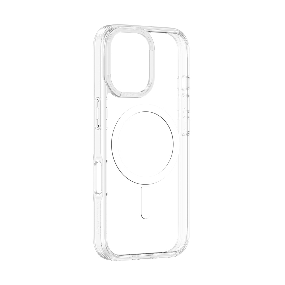 Case iPhone 16 Plus AMAZINGthing Minimal Magsafe Drop proof case - Transparent