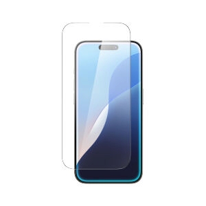 ฟิล์ม iPhone 16 AMAZINGthing กระจกแบบใสเต็มจอขอบดำ