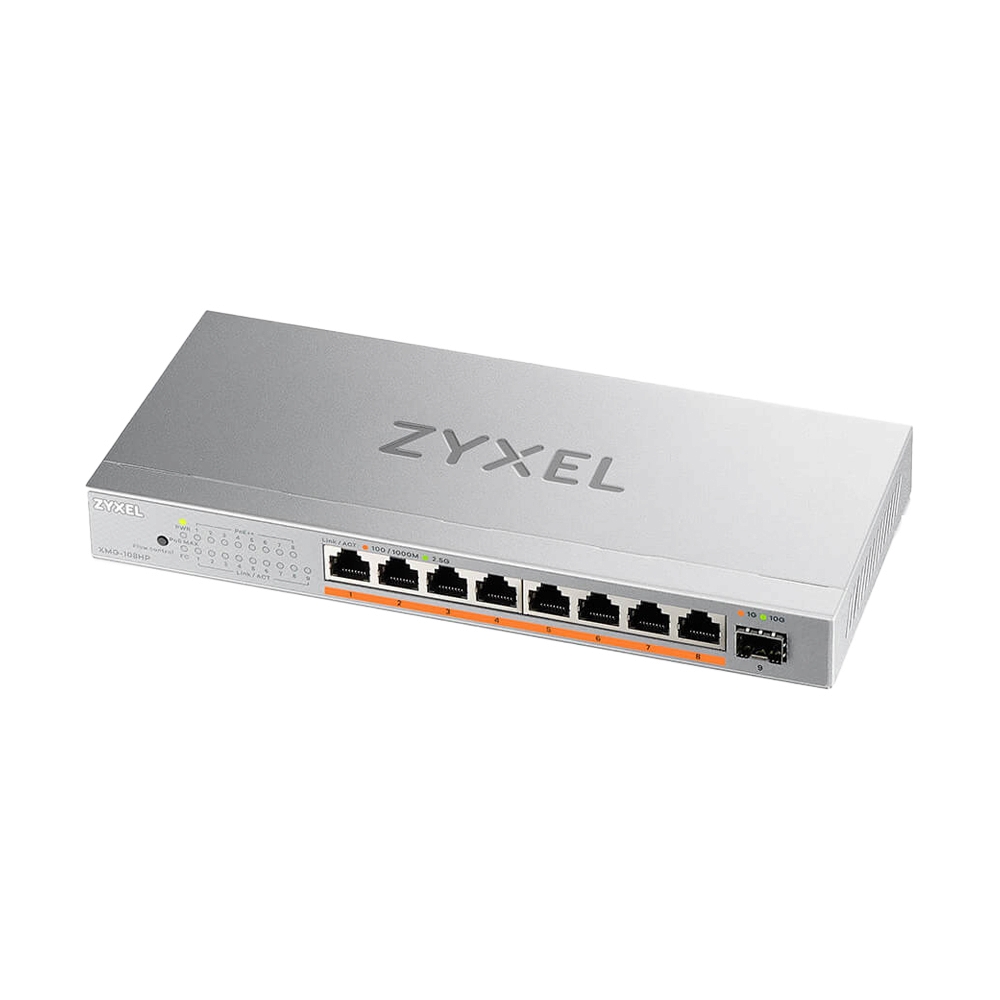 Gigabit Switching Hub ZYXEL (XMG-108HP) 8 Port (10)
