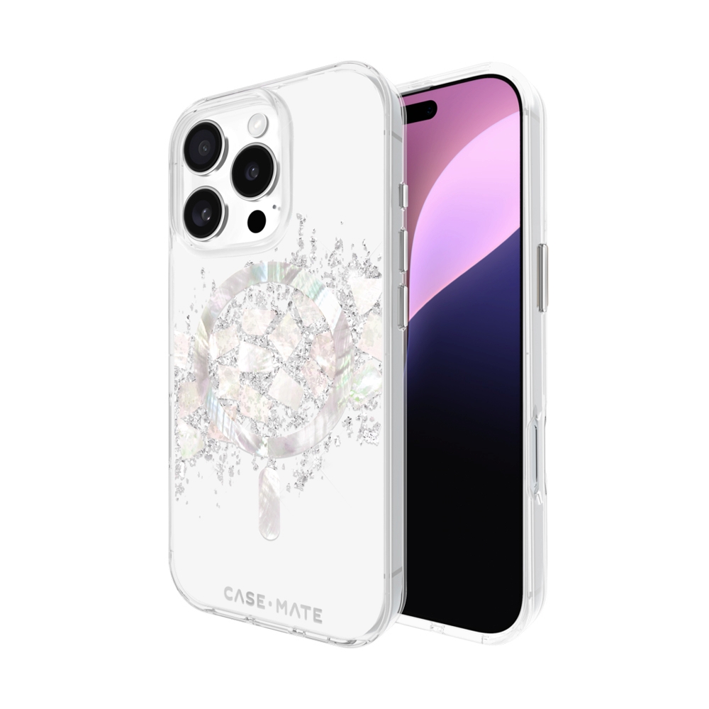 Case iPhone 16 Pro CASE-MATE Karat A Touch of Pearl with Magsafe