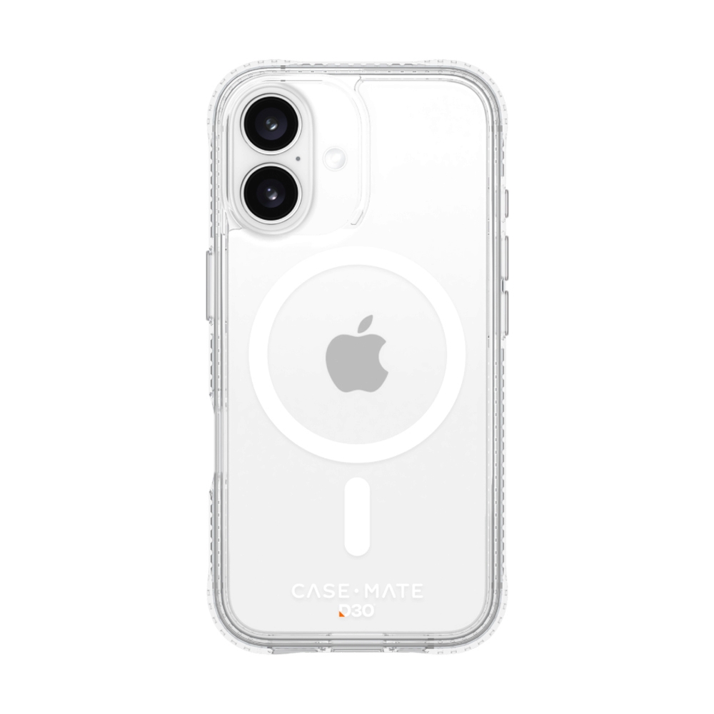 Case iPhone 16 Plus CASE-MATE Ultra Tough Plus D3O with Magsafe - Clear