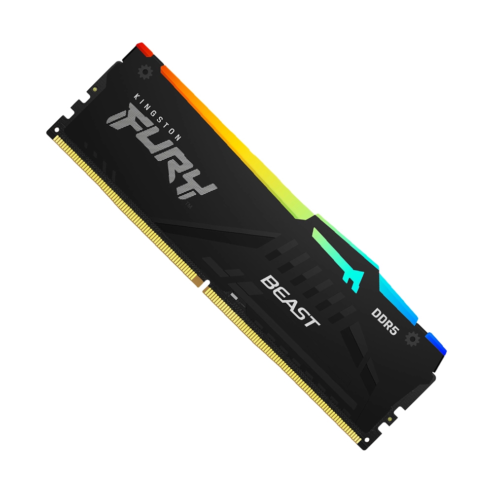 RAM DDR5(6000) 16GB KINGSTON FURY BEAST RGB (KF560C40BBA-16)