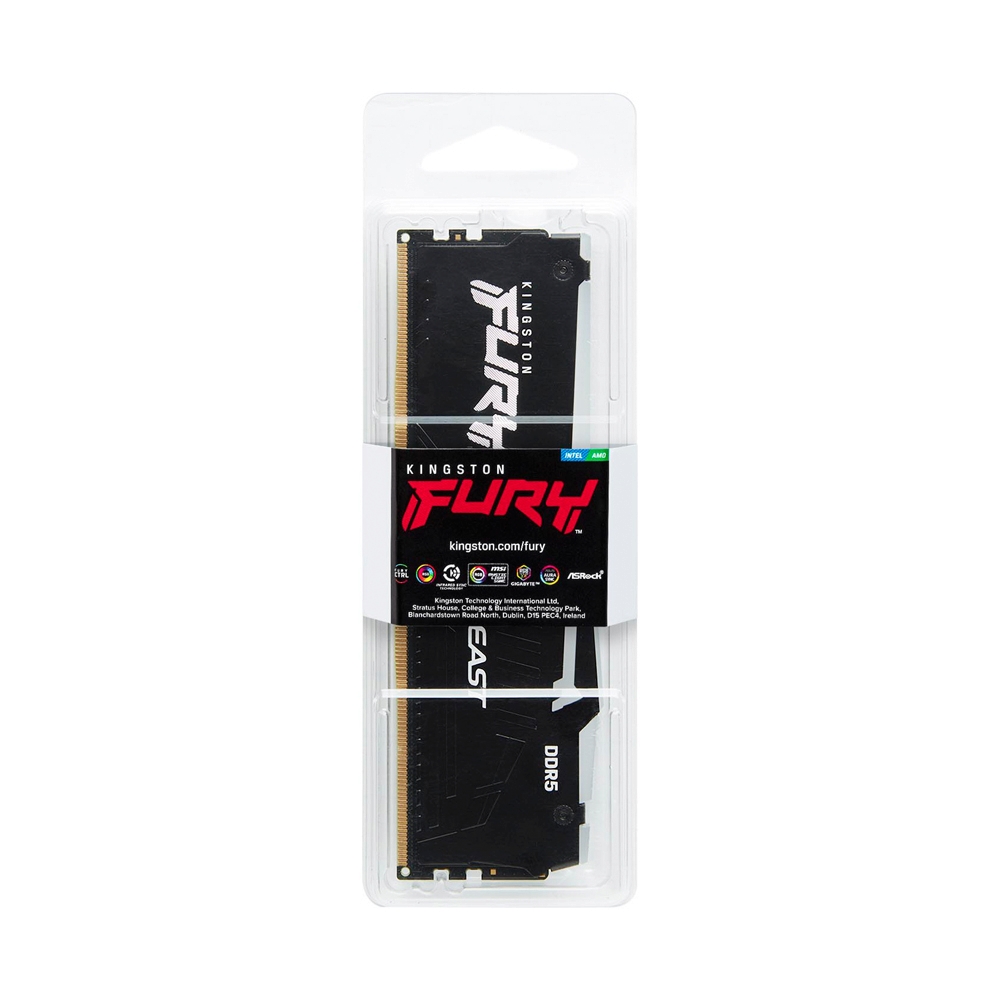RAM DDR5(6000) 16GB KINGSTON FURY BEAST RGB (KF560C40BBA-16)