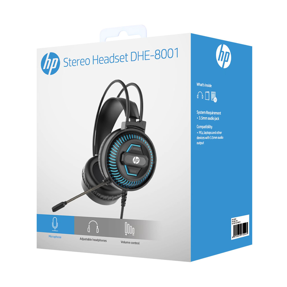 Headset HP DHE8001 Black