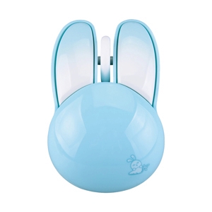 MOUSE WIRELESS MOFII RABBIT BLUE (SILENT)