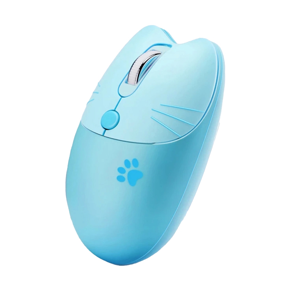 MOUSE WIRELESS MOFII KITTEN BLUE (SILENT)