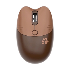 MOUSE WIRELESS MOFII KITTEN BROWN (SILENT)