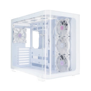 ATX CASE (NP) COLD COOL CASE C6 WHITE FAN*7