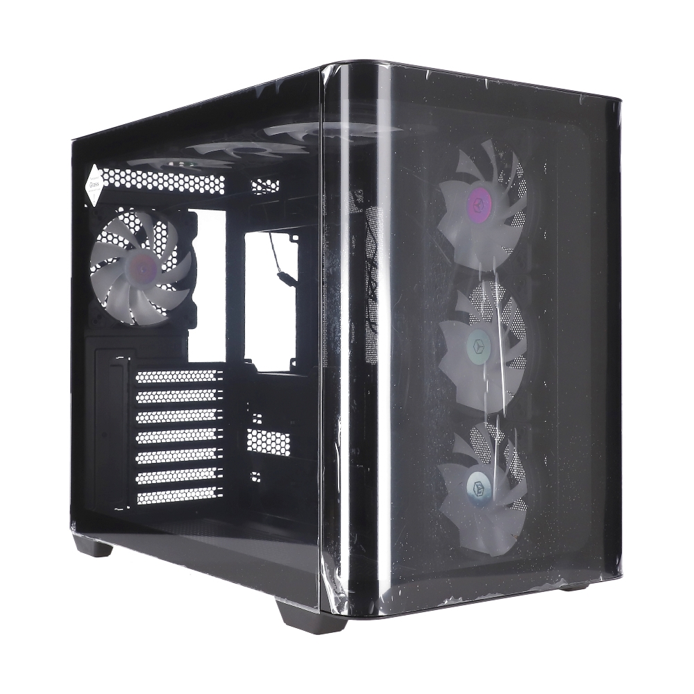 ATX CASE (NP) COLD COOL CASE C6 BLACK FAN*7