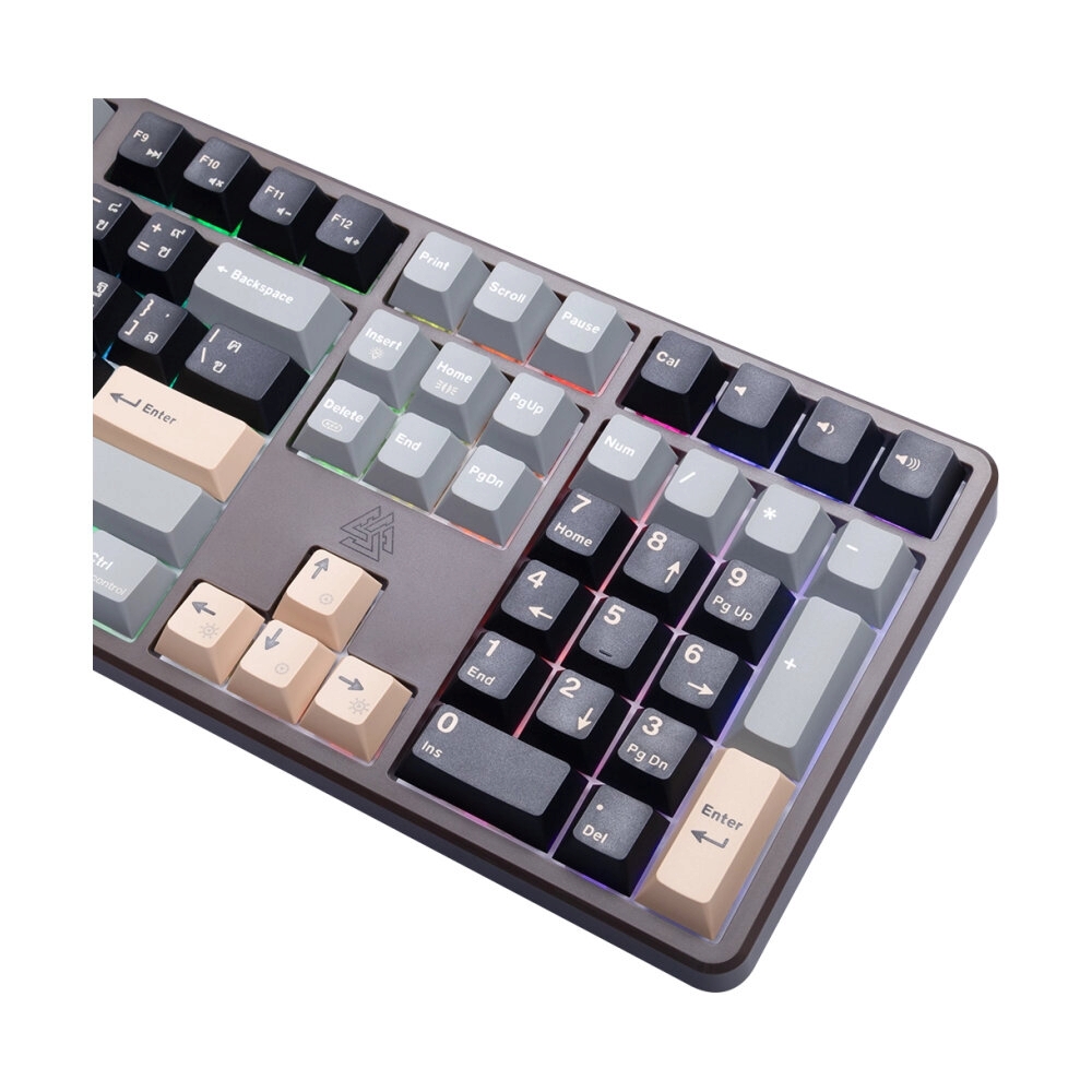 KEYBOARD WIRELESS BLUETOOTH EGA CIY CMK7 (BLUE SWITCH คีย์บอร์ด)