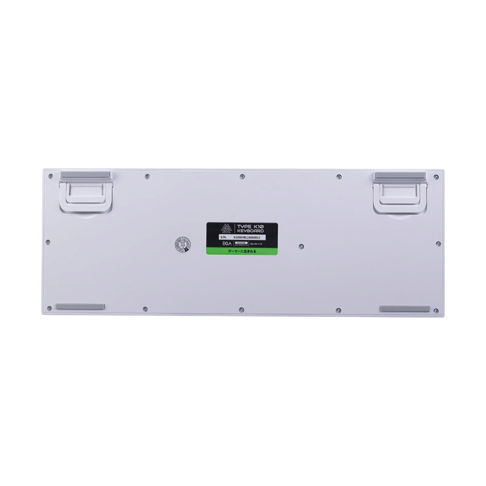 KEYBOARD EGA TYPE K10 WHITE BLUE (คีย์บอร์ด)