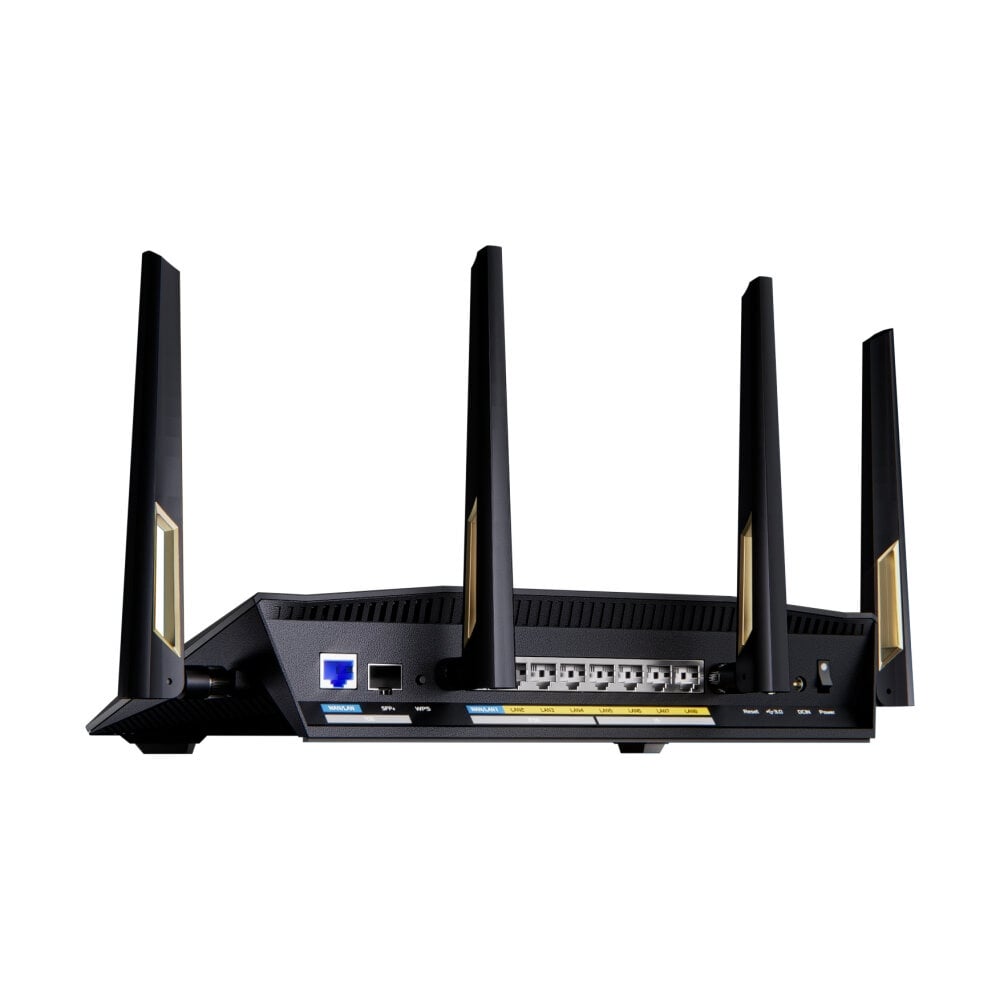 Router ASUS (RT-BE88U) Wireless BE7200 Dual Band Gigabit WiFi 7 ...