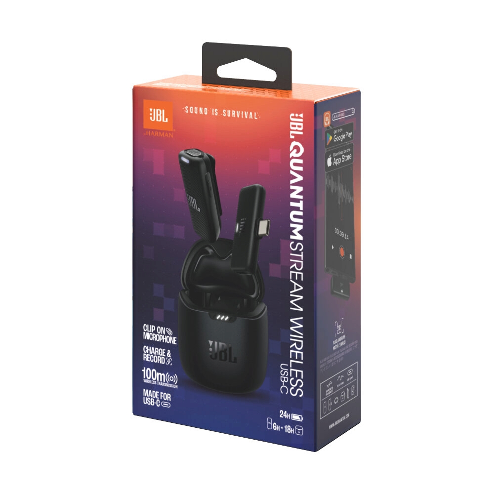 Wireless Microphone JBL Quantum Stream Wireless (USB-C) Black