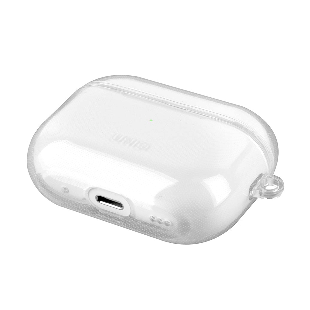 Case AirPods Pro 2nd Gen UNIQ Glase Hang Case Glossy Clear