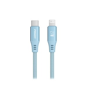 PISEN สายชาร์จ Type-C To Lightning 27W 1M Blue (CL-FC12-1000)