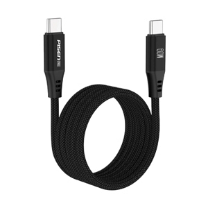 PISEN สายชาร์จ Type-C To Type-C 60W 1M Black (CC-FC22-1000)