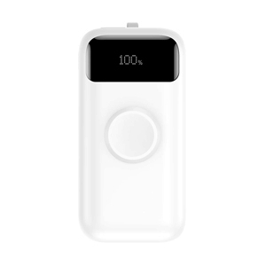 POWER BANK 10000 mAh PISEN (22.5W,TP-D104) White + Magnetic Wireless Charger with iWatch