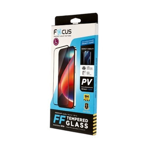 ฟิล์ม iPhone 16 Pro Max FOCUS กระจกแบบเต็มจอกันมองเห็น
