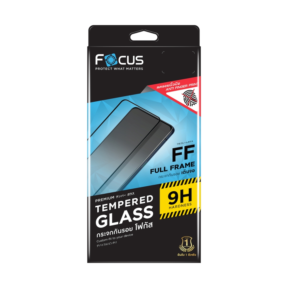 ฟิล์ม iPhone 16 Pro Max FOCUS กระจกกันรอยเต็มจอแบบด้าน