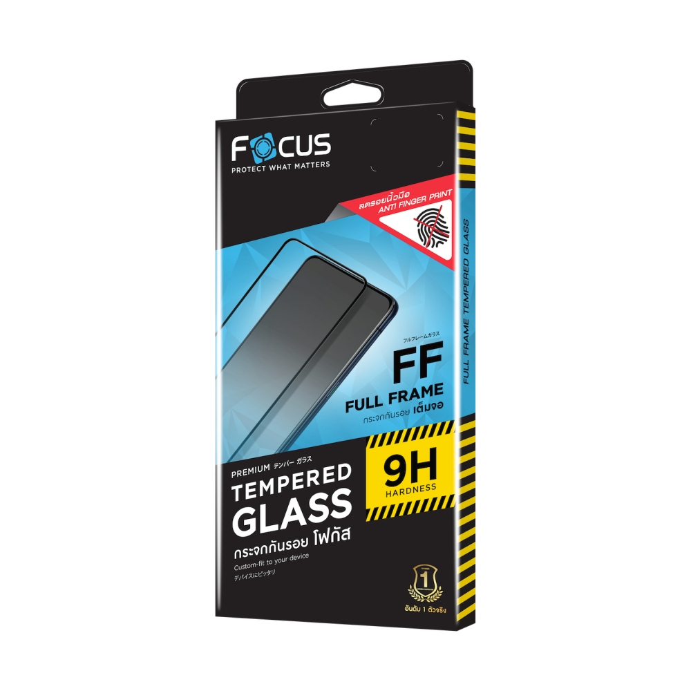 ฟิล์ม iPhone 16 Pro Max FOCUS กระจกกันรอยเต็มจอแบบด้าน