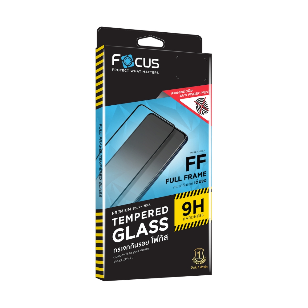 ฟิล์ม iPhone 16 Pro Max FOCUS กระจกกันรอยเต็มจอแบบด้าน